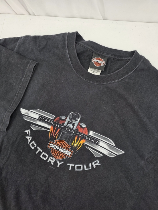 Harley-Davidson Other - VTG Harley Davidson Factory Tour Vehicle Operations Tshirt York Pennsylvania 2XL